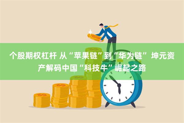 个股期权杠杆 从“苹果链”到“华为链” 坤元资产解码中国“科技牛”崛起之路