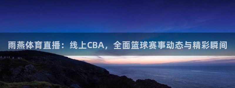 nba直播吧小九：雨燕体育直播：线上CBA，全面篮球赛事动态与精彩瞬间